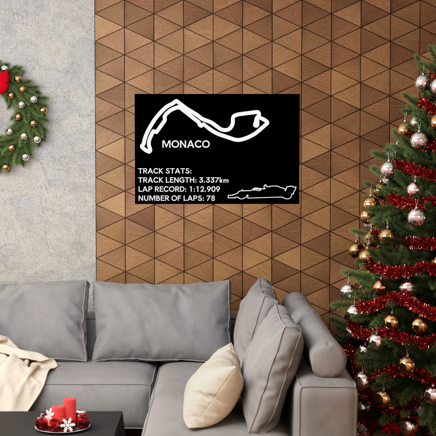 Monaco Grand Prix Matte Poster