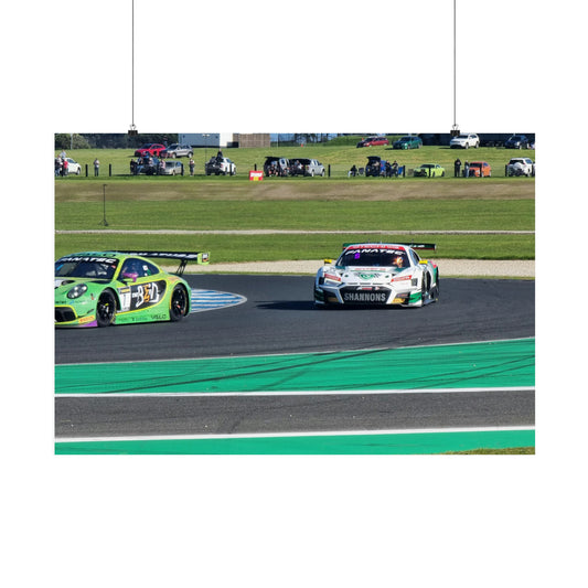 GT Racing Matte Poster