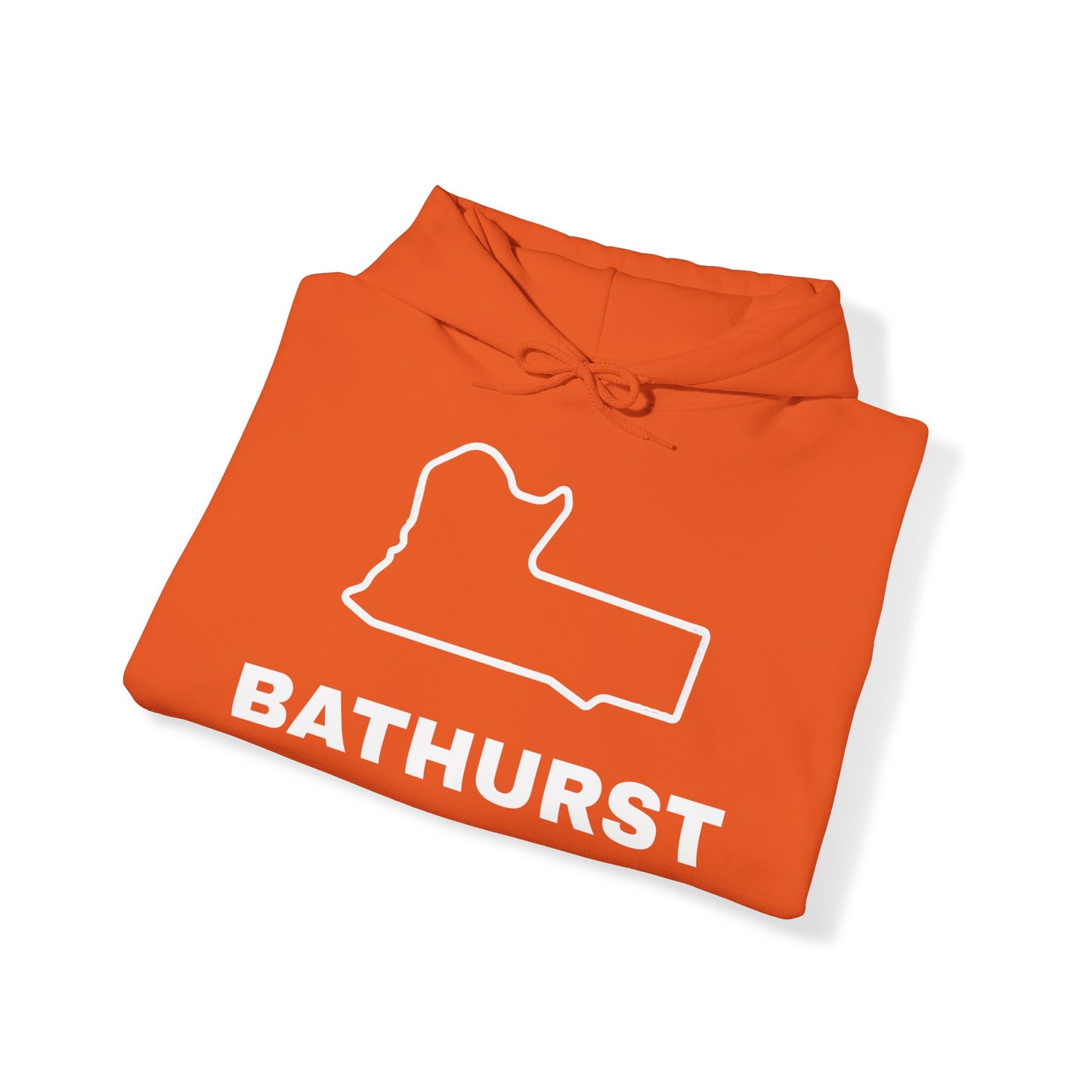 Unisex Bathurst Track Map Hoodie