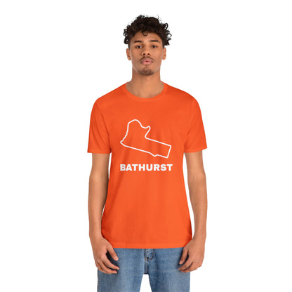 Unisex Bathurst Track Map T-Shirt
