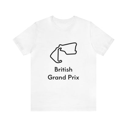 Unisex British Grand Prix Track T-Shirt