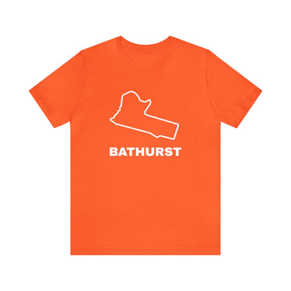Unisex Bathurst Track Map T-Shirt
