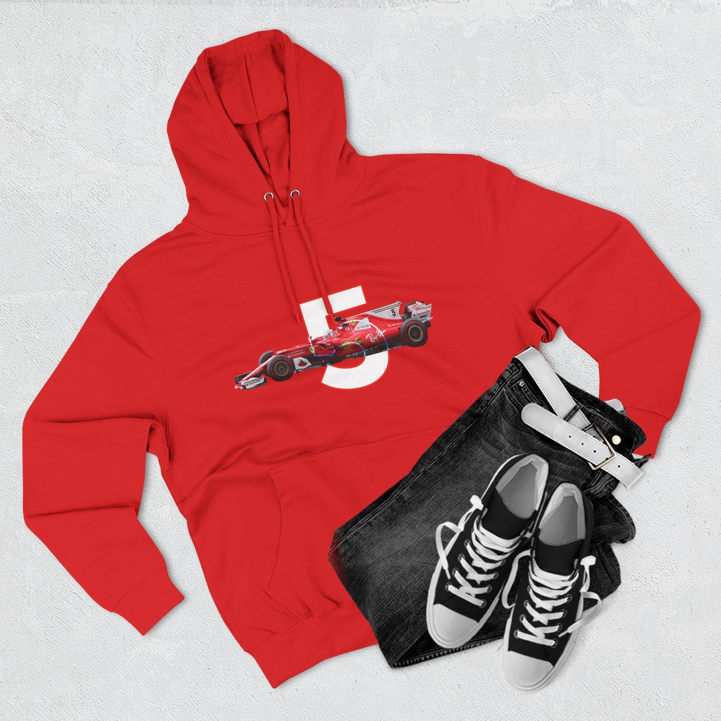 Sebastian Vettel 5 Hoodie Unisex