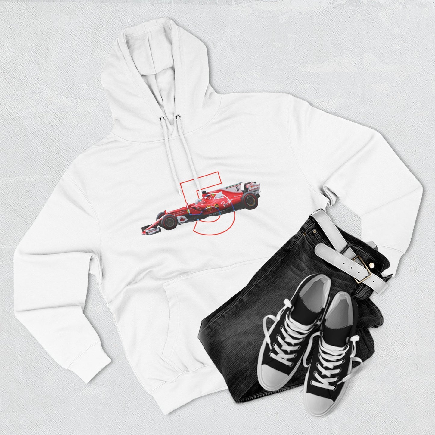 Sebastian Vettel 5 Hoodie Unisex
