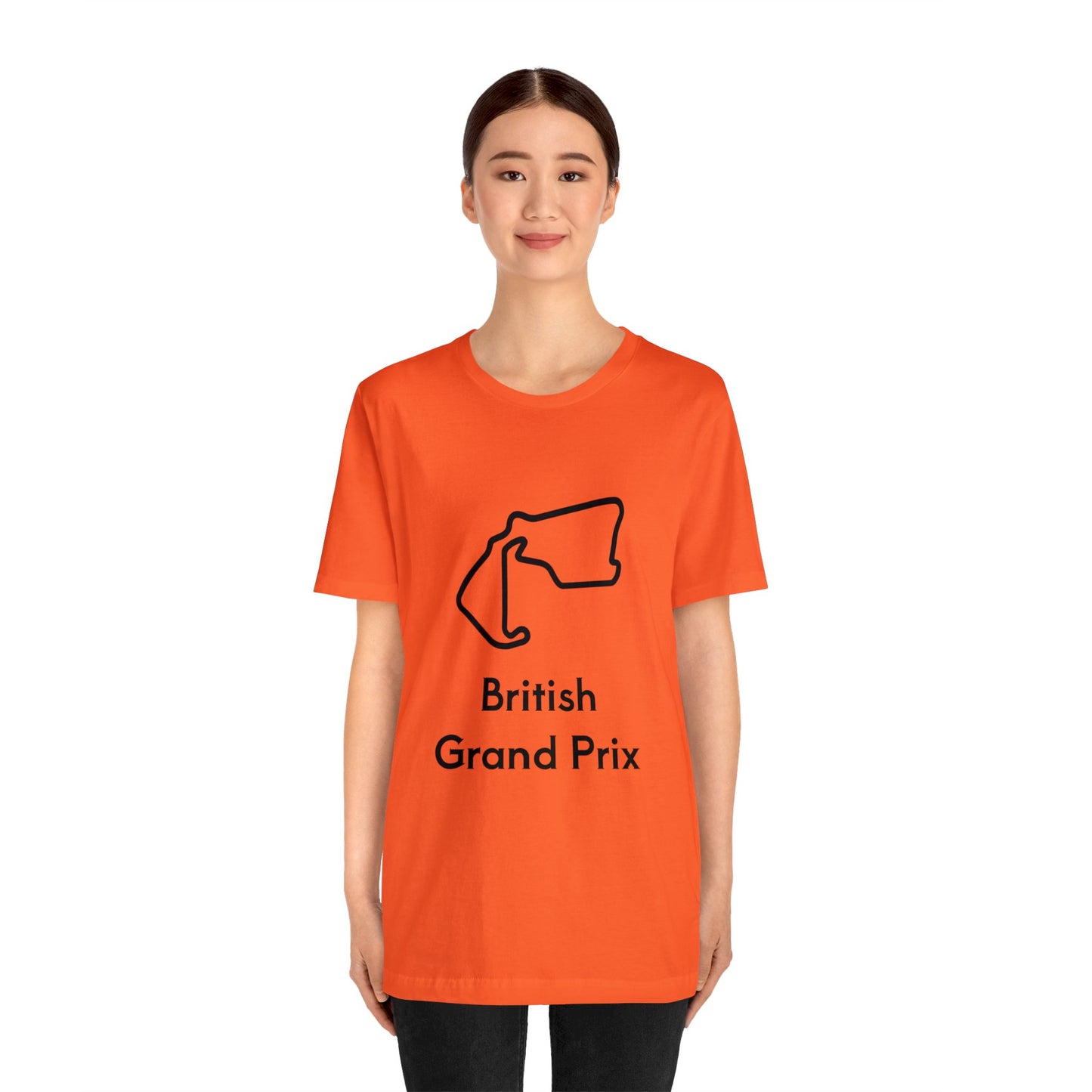 Unisex British Grand Prix Track T-Shirt